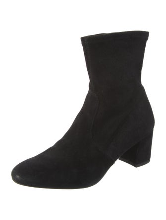 Stuart Weitzman Suede Sock Boots