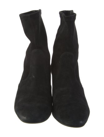 Stuart Weitzman Suede Sock Boots