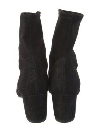 Stuart Weitzman Suede Sock Boots