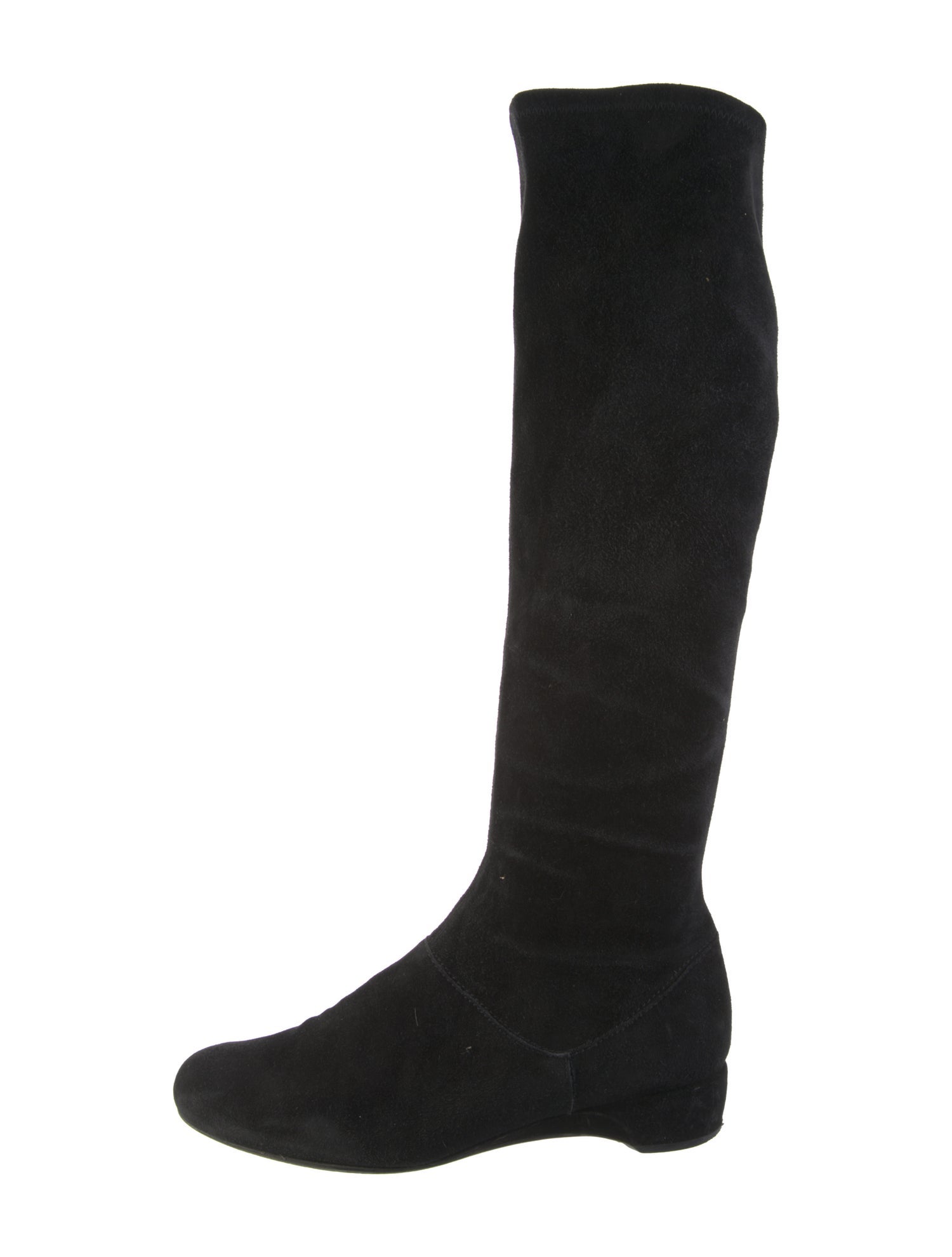 Stuart Weitzman Suede Sock Boots
