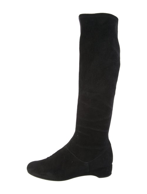Stuart Weitzman Suede Sock Boots