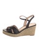 Stuart Weitzman Leather Espadrilles