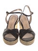Stuart Weitzman Leather Espadrilles