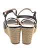 Stuart Weitzman Leather Espadrilles