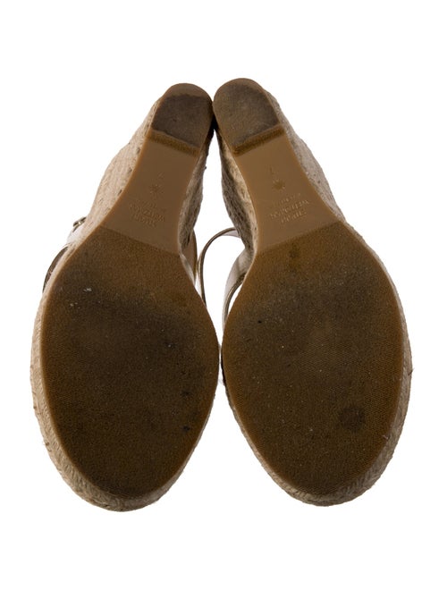 Stuart Weitzman Leather Espadrilles