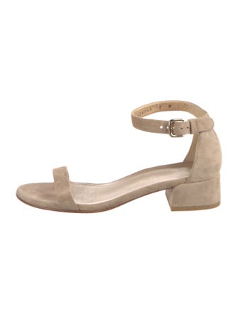 Stuart Weitzman Suede Sandals