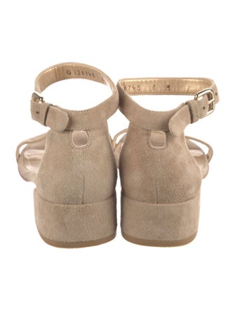Stuart Weitzman Suede Sandals
