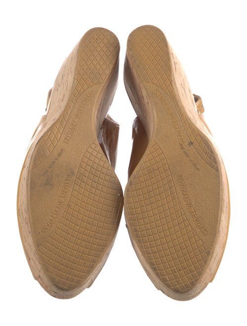 Stuart Weitzman Patent Leather Slingback Sandals