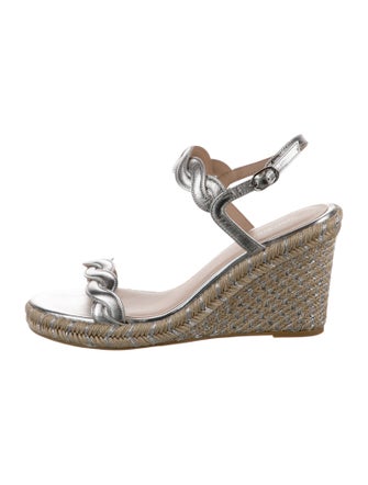 Stuart Weitzman Leather Espadrilles