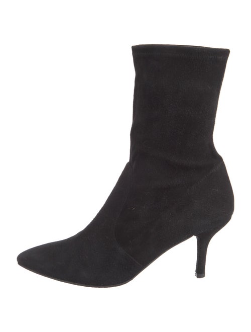 Stuart Weitzman Suede Sock Boots