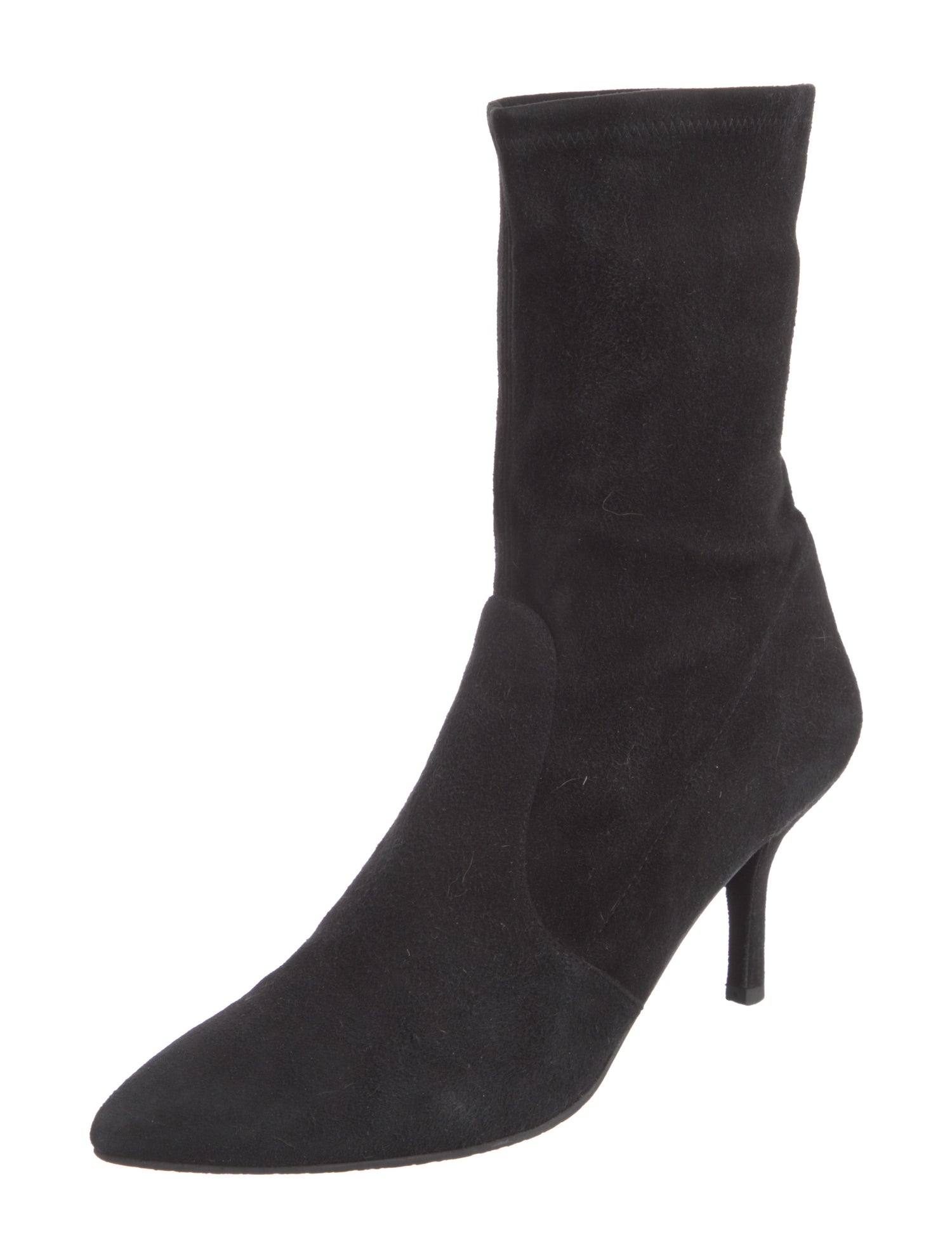 Stuart Weitzman Suede Sock Boots