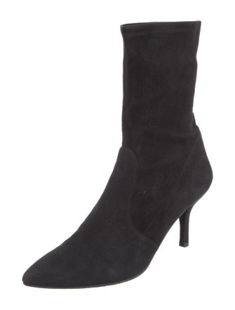 Stuart Weitzman Suede Sock Boots