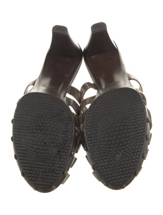 Stuart Weitzman Leather Studded Accents