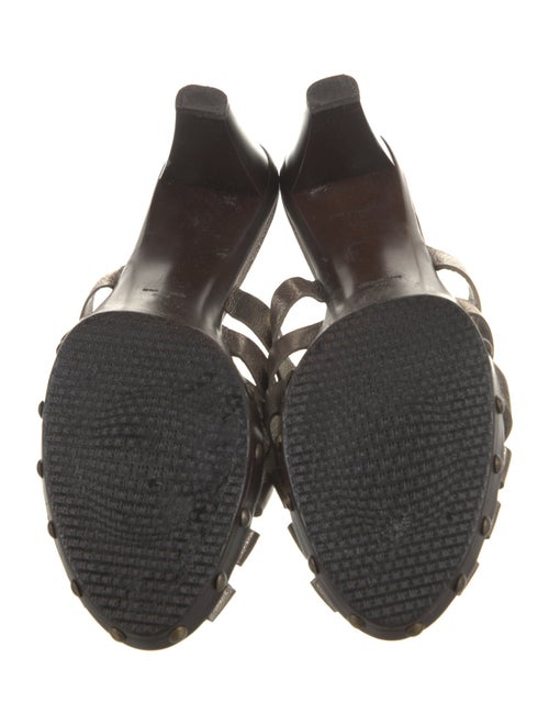 Stuart Weitzman Leather Studded Accents