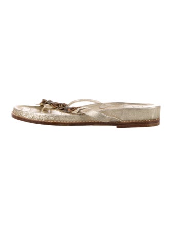 Stuart Weitzman Leather Floral Print Espadrilles