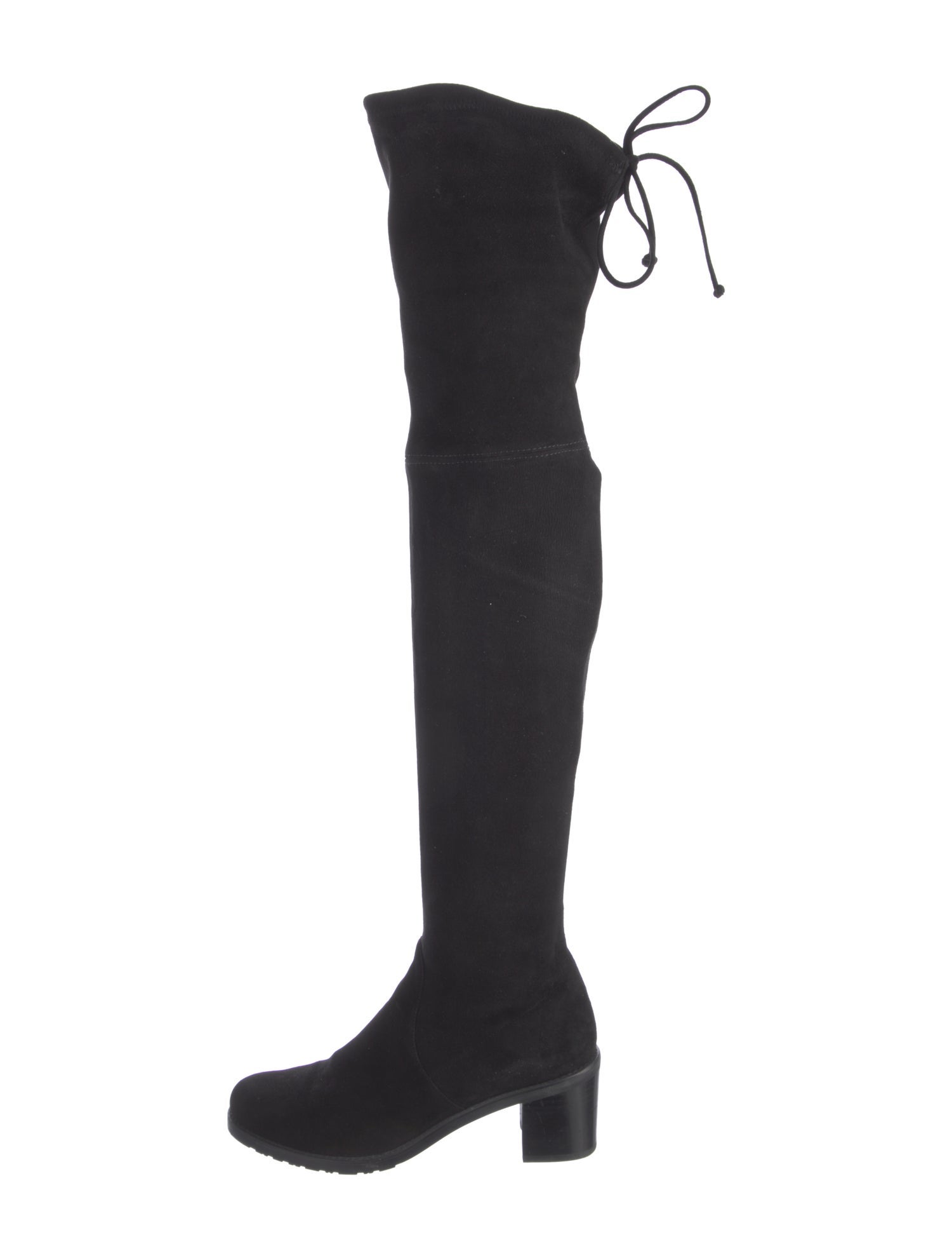 Stuart Weitzman Suede Lace-Up Boots