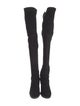Stuart Weitzman Suede Lace-Up Boots