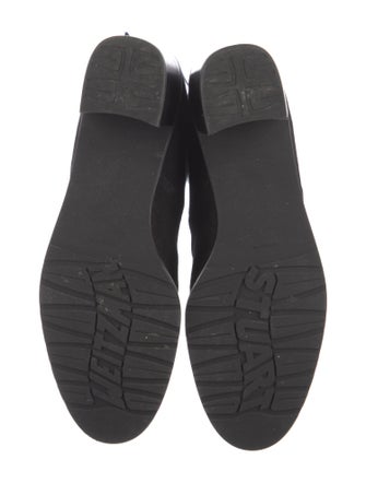 Stuart Weitzman Suede Lace-Up Boots