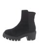 Stuart Weitzman Suede Combat Boots