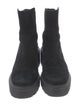 Stuart Weitzman Suede Combat Boots