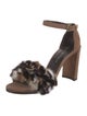 Stuart Weitzman Suede Sandals