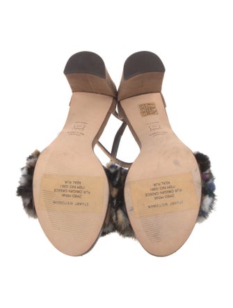 Stuart Weitzman Suede Sandals