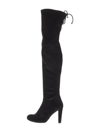 Stuart Weitzman Velvet Boots
