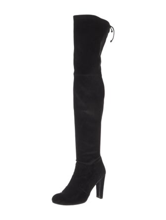 Stuart Weitzman Velvet Boots