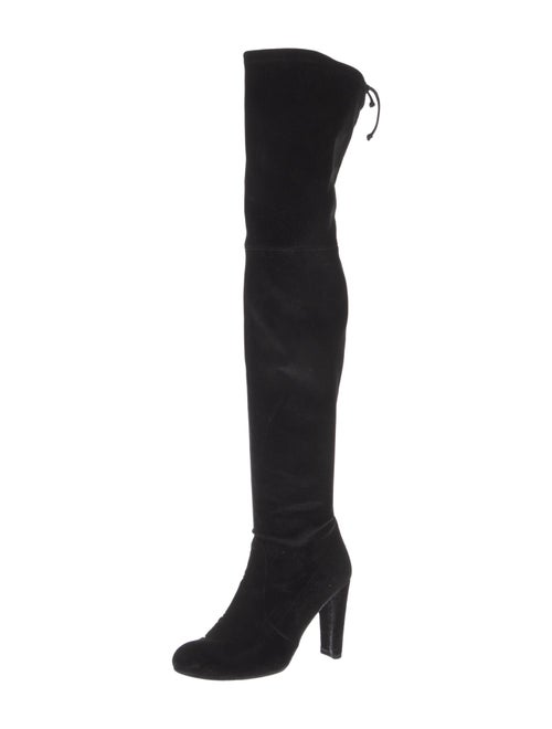 Stuart Weitzman Velvet Boots