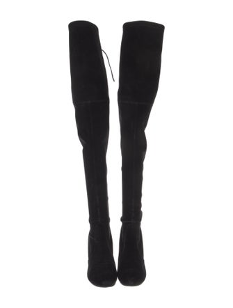 Stuart Weitzman Velvet Boots