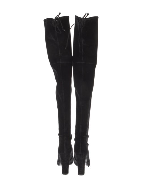 Stuart Weitzman Velvet Boots