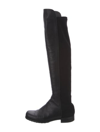 Stuart Weitzman Leather Riding Boots