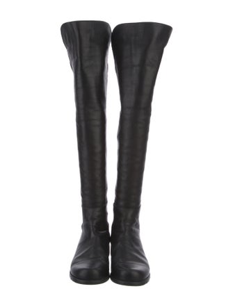 Stuart Weitzman Leather Riding Boots