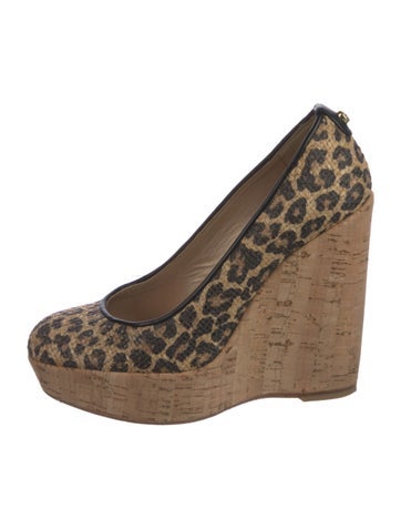 Stuart Weitzman Sandals Animal Print Espadrilles US 5 |