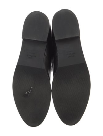 Stuart Weitzman Leather Lace-Up Boots