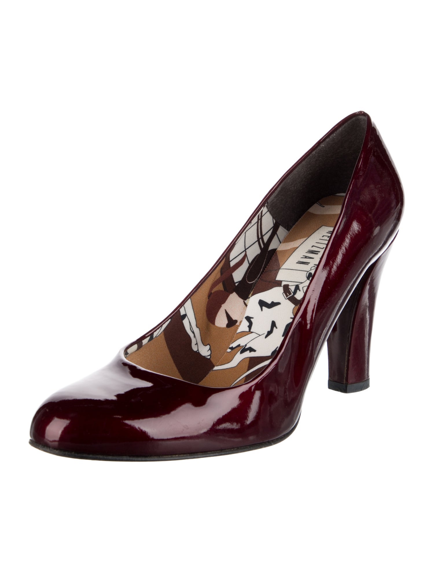 Stuart Weitzman Patent Leather Pumps