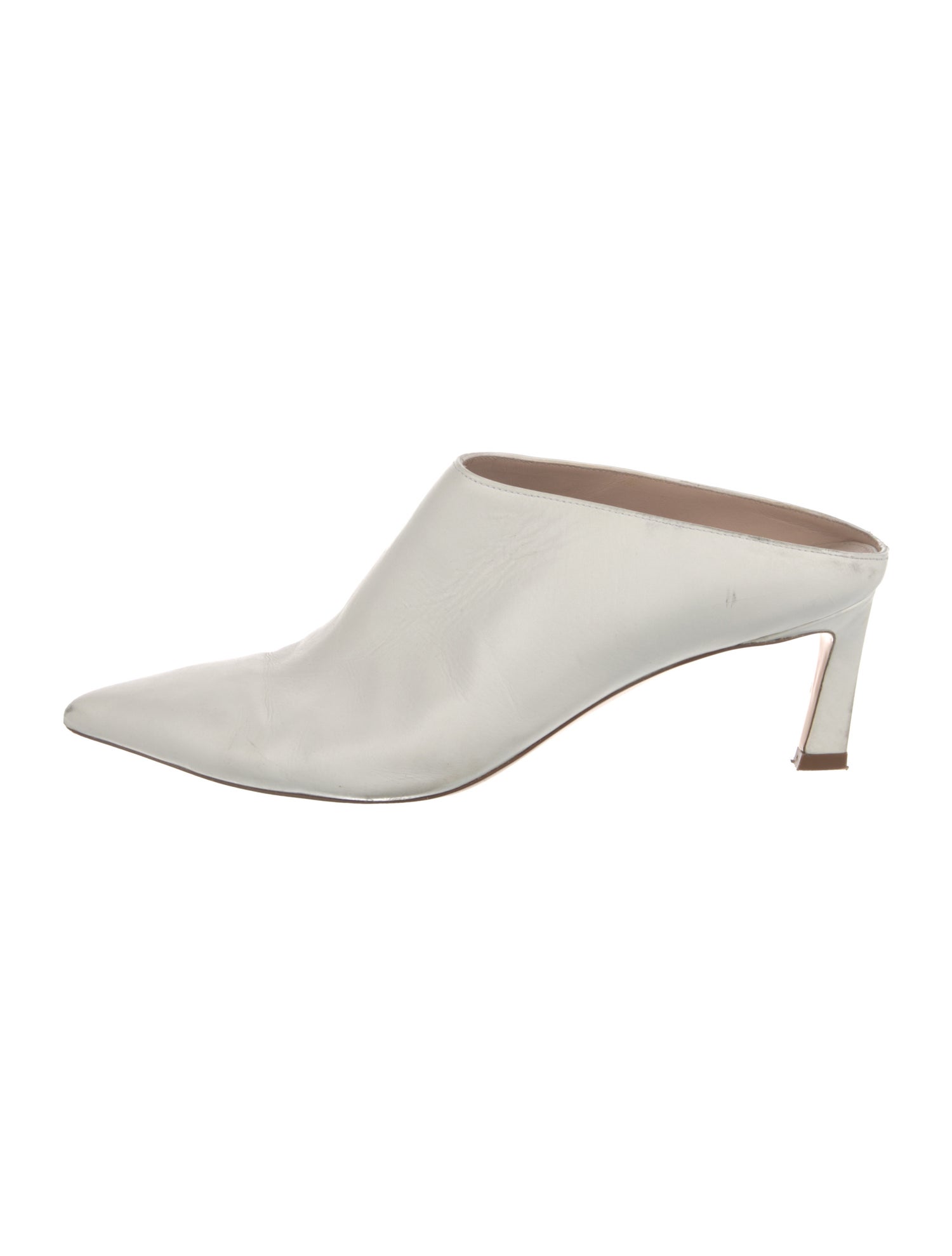 Stuart Weitzman Leather Mules