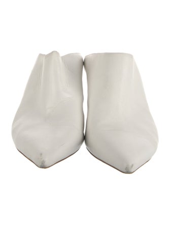Stuart Weitzman Leather Mules