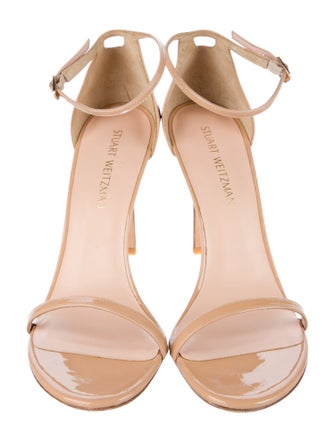 Stuart Weitzman Patent Leather Sandals