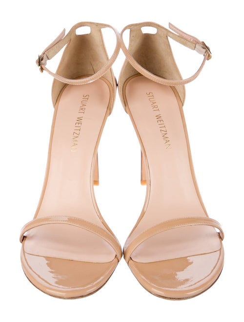 Stuart Weitzman Patent Leather Sandals