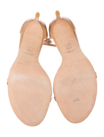 Stuart Weitzman Patent Leather Sandals