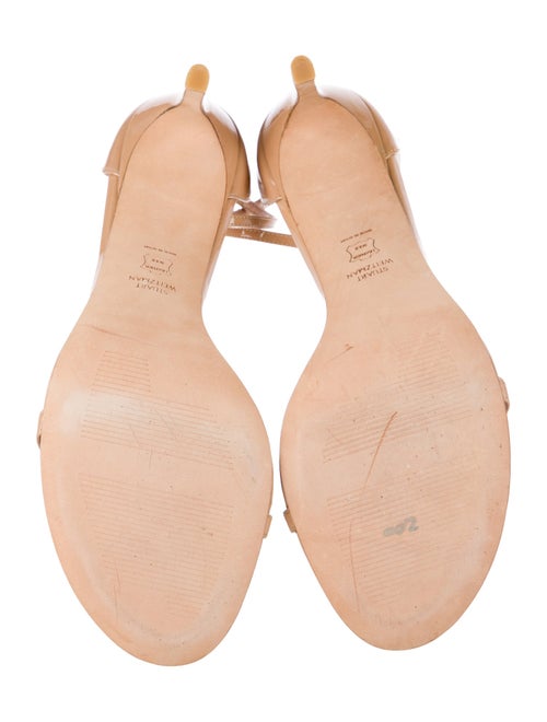 Stuart Weitzman Patent Leather Sandals