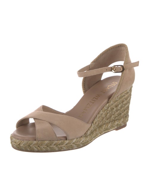 Stuart Weitzman Suede Espadrilles