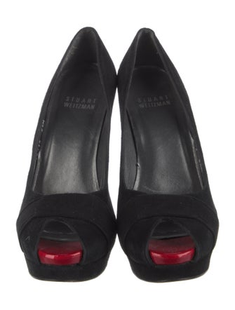 Stuart Weitzman Suede Pumps