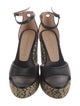 Stuart Weitzman Leather Espadrilles