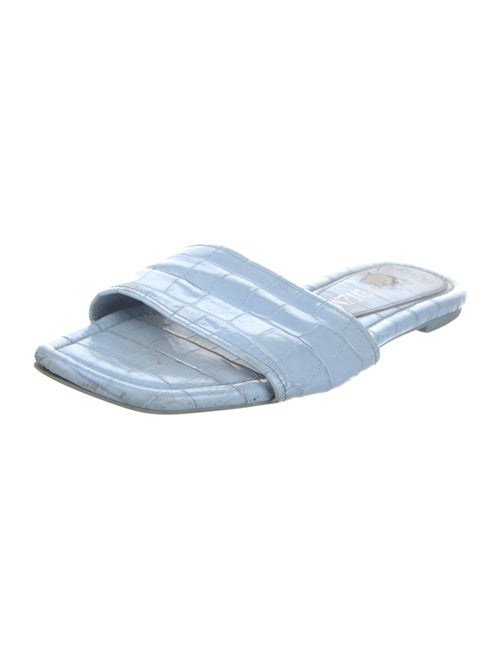 Stuart Weitzman Leather Slides