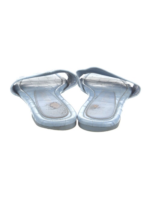 Stuart Weitzman Leather Slides