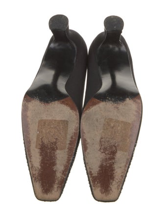 Stuart Weitzman Crystal Embellishments Pumps