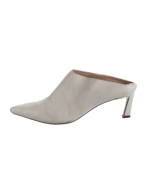 Stuart Weitzman Leather Mules