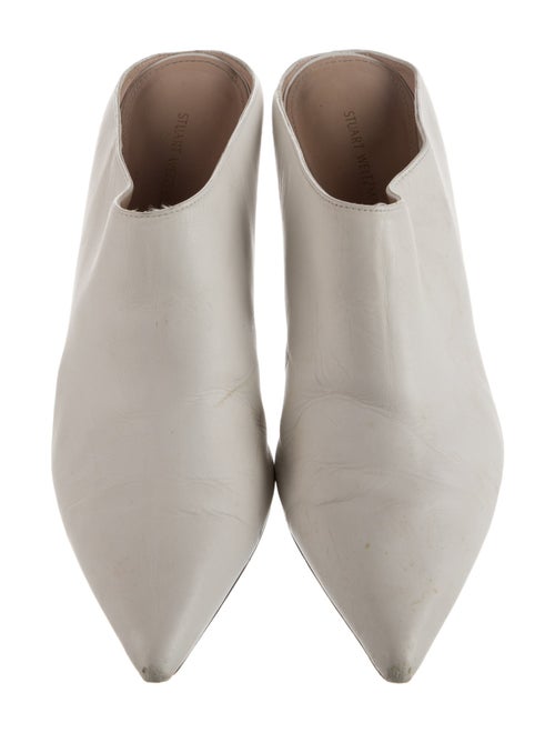 Stuart Weitzman Leather Mules